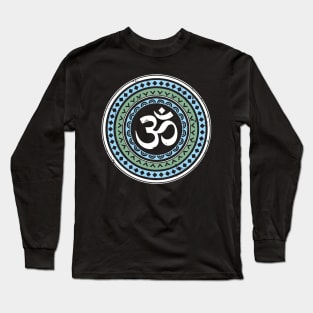 Mandala Yoga Om Long Sleeve T-Shirt